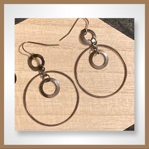 Round drop Earrings